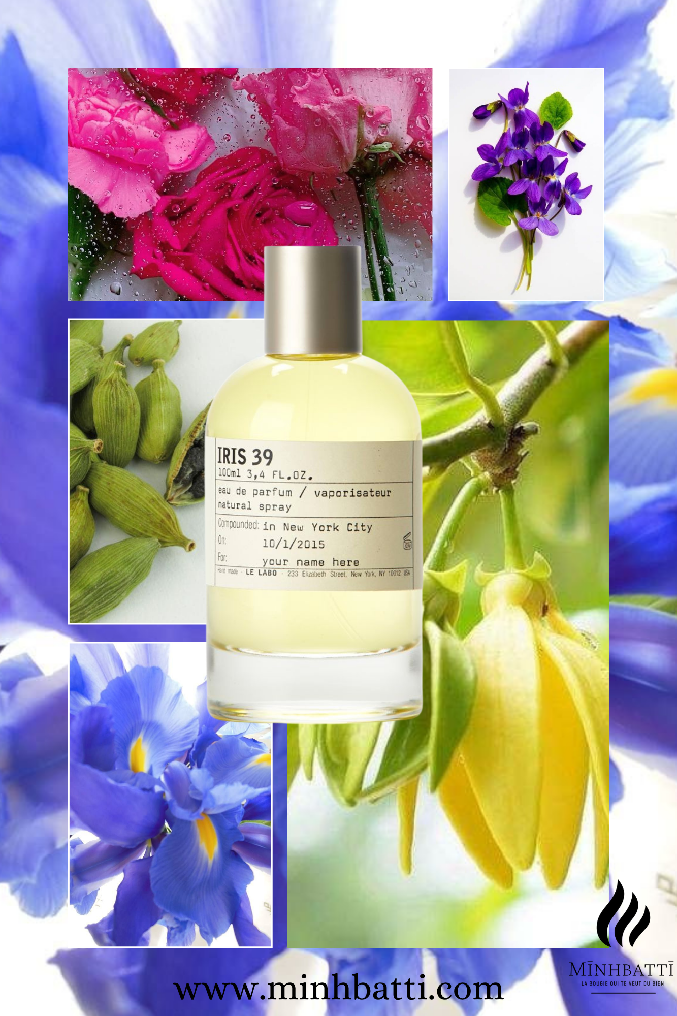 Laboratory Brand Perfume for Women Men Long-lasting Light Fragrance Elegant Woody Floral Notes Cologne Original Arabic Perfumes MINHBATTI