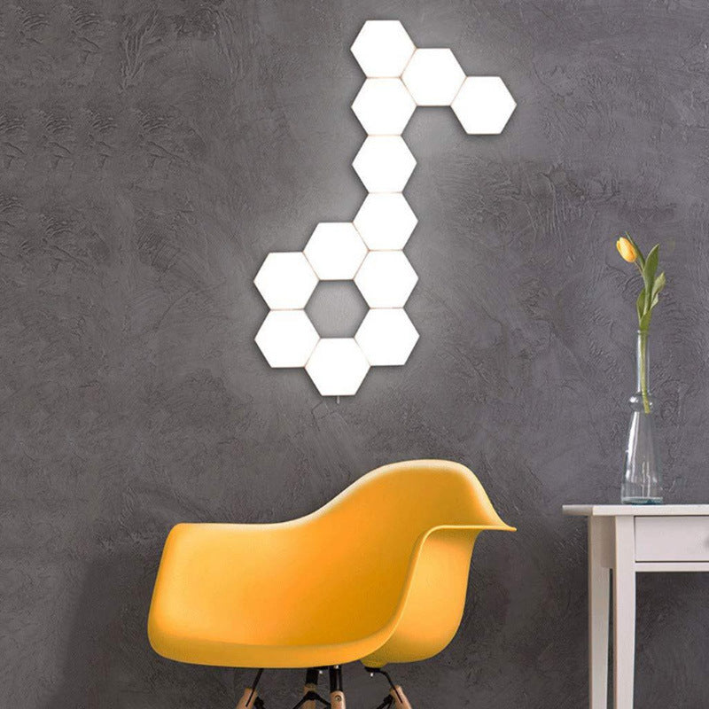 Touch Induction Honeycomb Light Fashion Personality Atmosphere Light Combination Decorative Led Quantum Light eprolo
