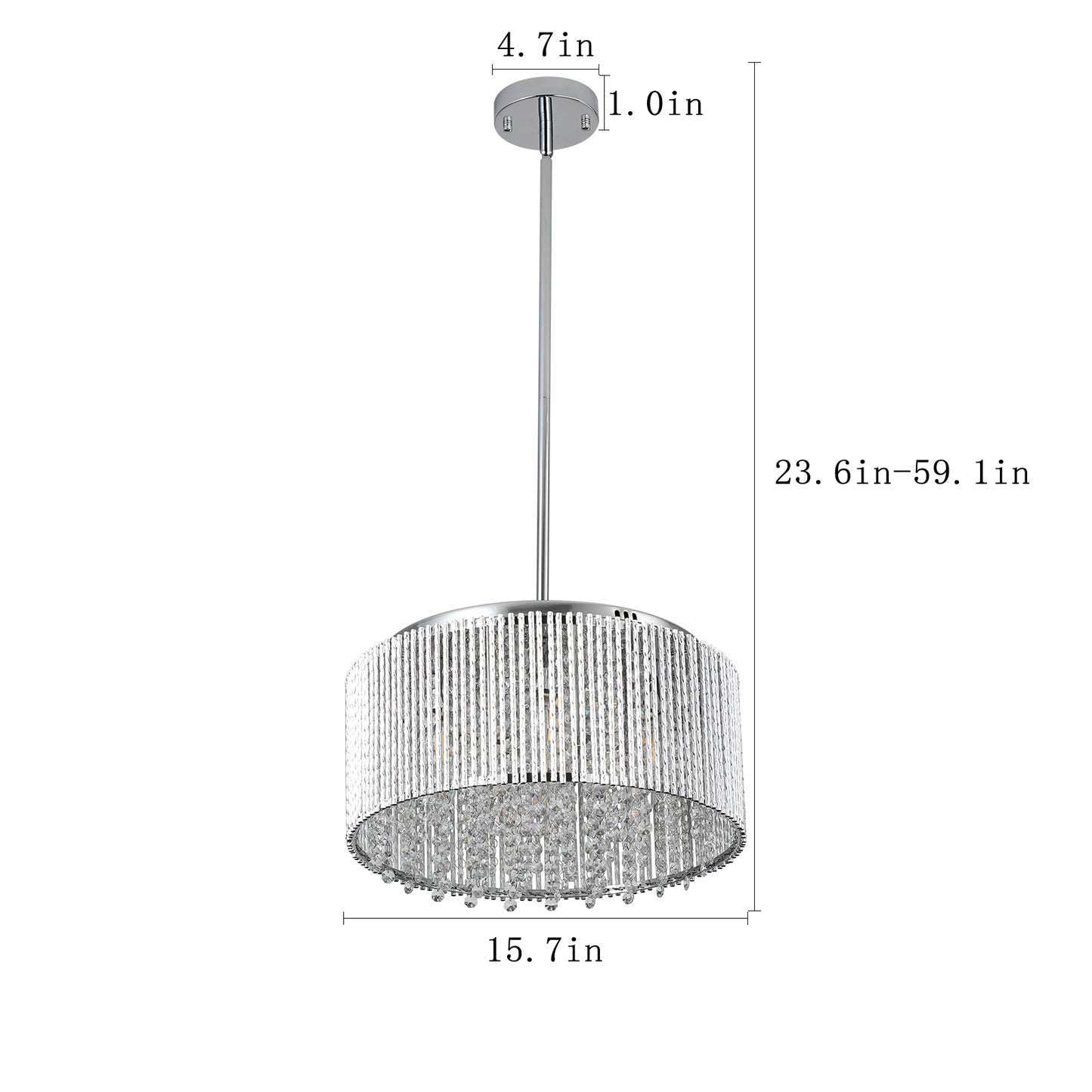 Lustre Cristal Moderne – Élégance & Lumière Luxueuse pour Votre Intérieur