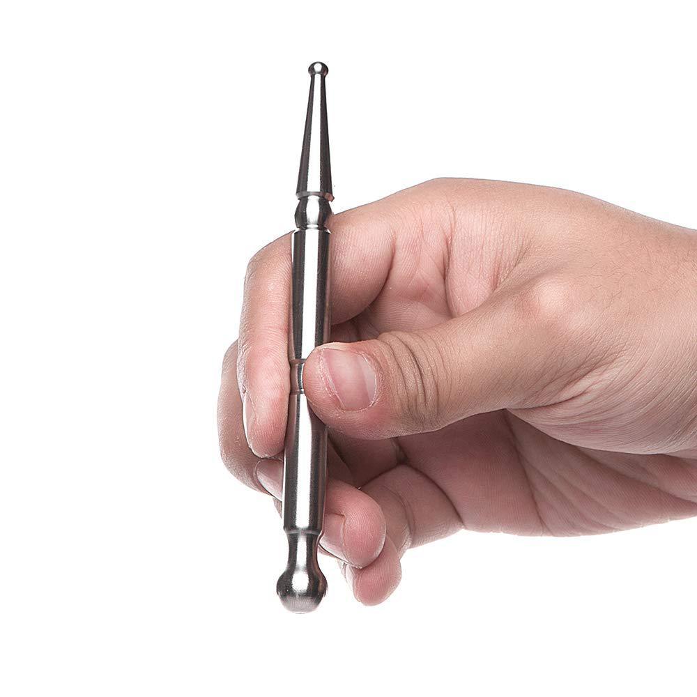 Body Face Manual Acupuncture Pen Dredge Meridian Stainless Steel Tool MINHBATTI