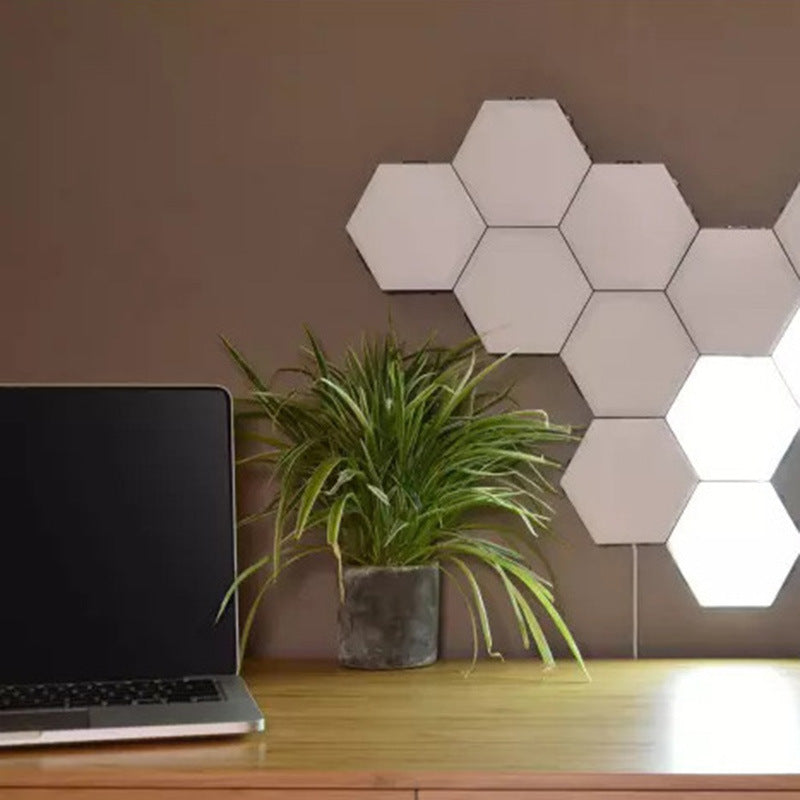 Touch Induction Honeycomb Light Fashion Personality Atmosphere Light Combination Decorative Led Quantum Light eprolo