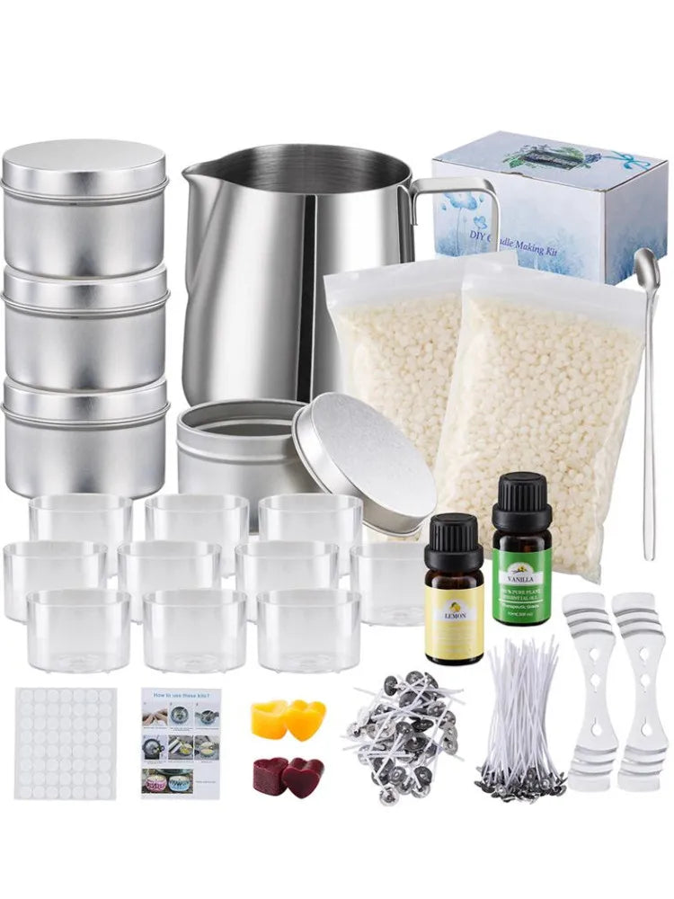KIT FABRICATION BOUGIE PARFUMEE COMPLET MINHBATTI