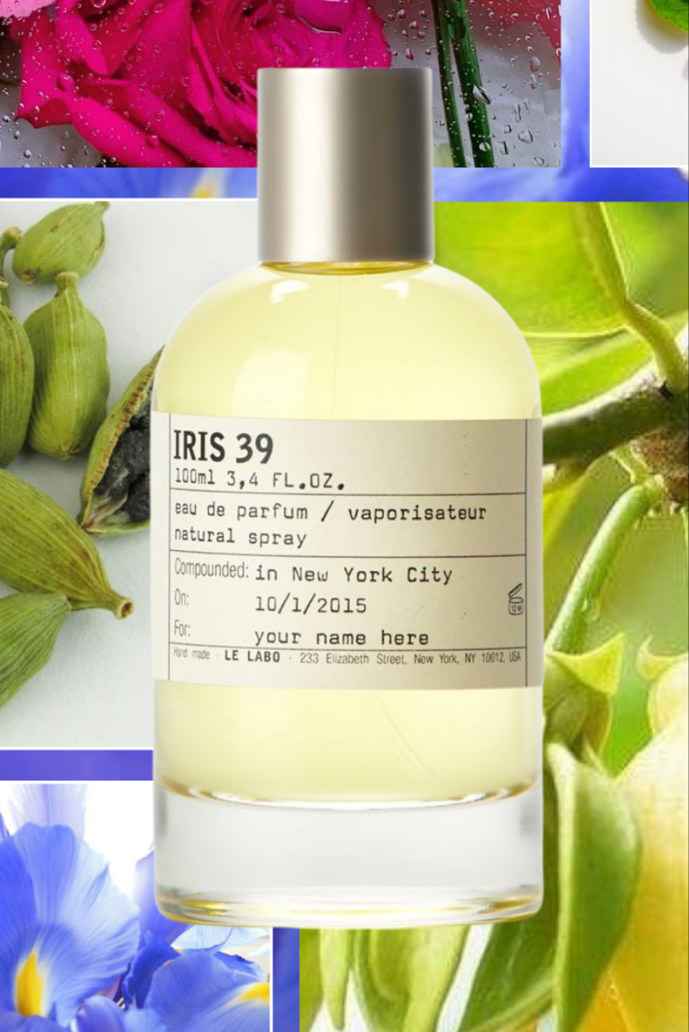 Iris 39 – Parfum iris, musc & patchouli poudré MINHBATTI