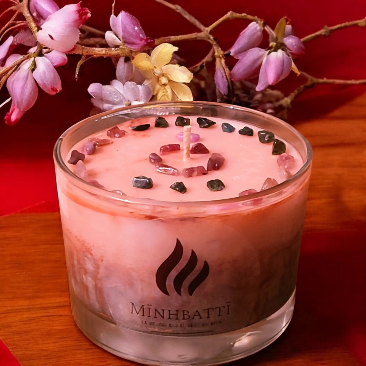 Bougie parfumée "Serenity bliss" MĪNHBATTĪ