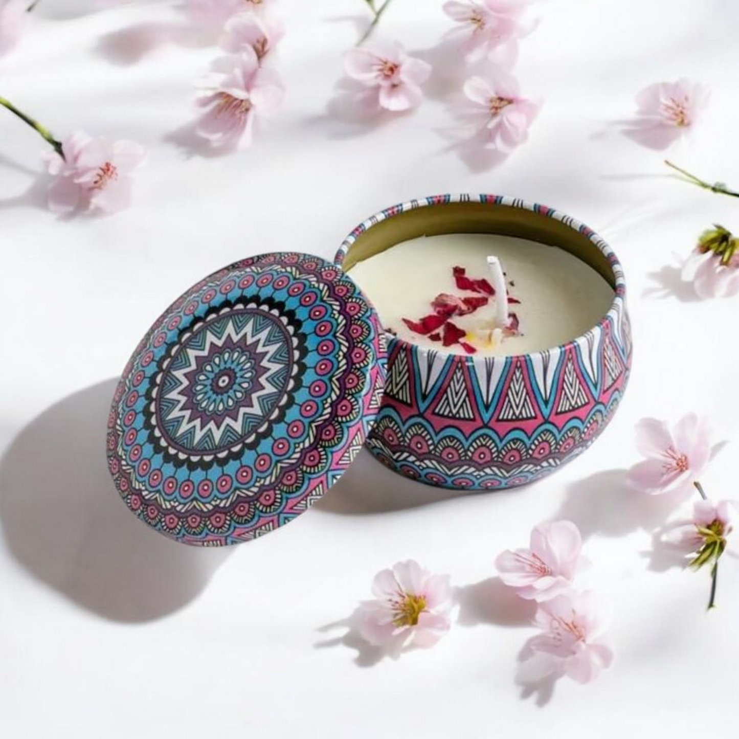 Bougie d'aromathérapie à la lavande MINHBATTI