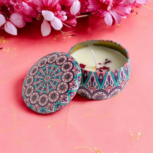 Bougie d'aromathérapie Jacinthe des bois MINHBATTI