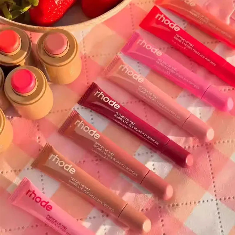 Summer Limited Hot Brand Cosmetics 21-Colors Lip Glaze New Lemontini Skincare Products Hydrating Glow Face Cream Glazing Milk MINHBATTI