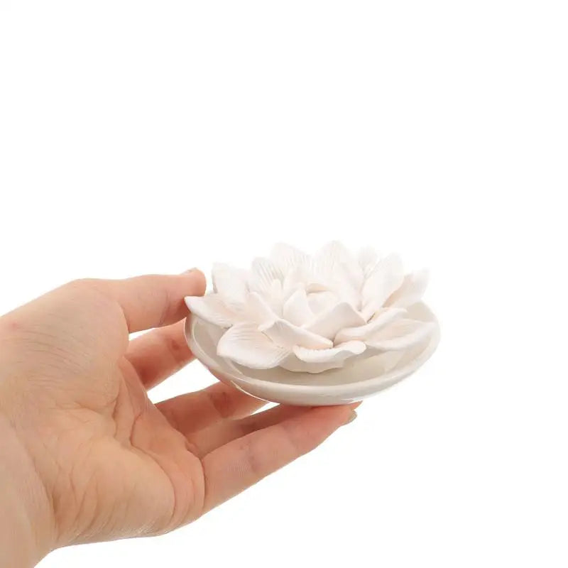 Passive Diffuser Essential Oil Diffuser Flower Shape Perfume Diffuser Stone MINHBATTI