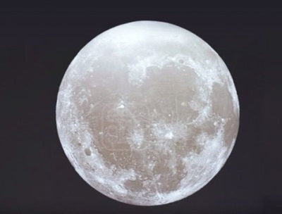 3D Printing Moon Lamp Creative USB Charging MINHBATTI