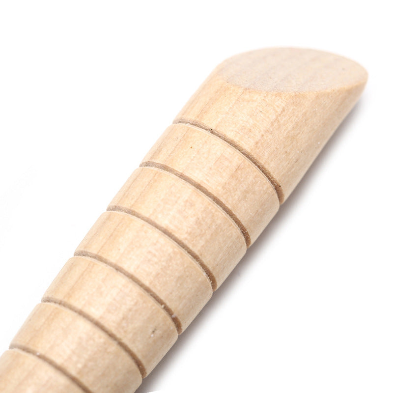Wooden Foot Manual Acupuncture Pen Hands And Feet Massage Stick Three-piece Set MINHBATTI