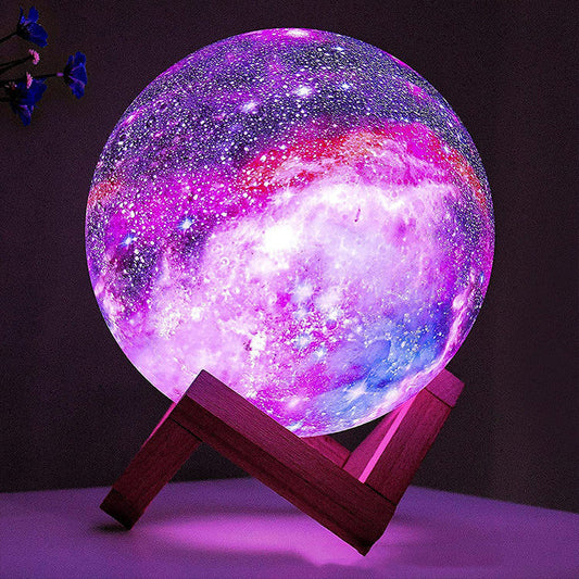 3D Printing Moon Lamp Creative USB Charging MINHBATTI