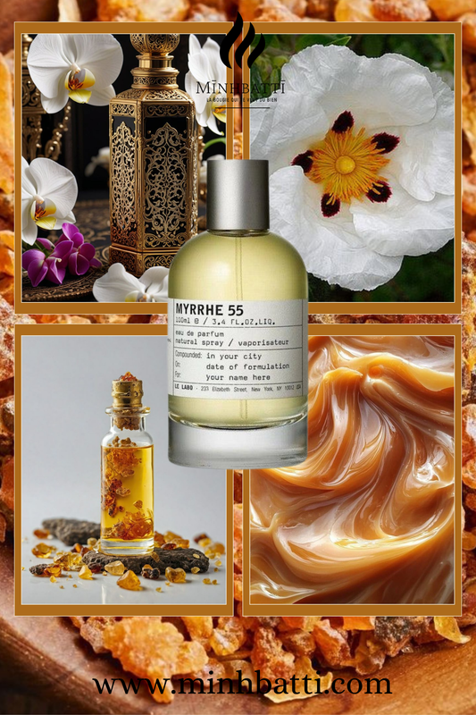 Laboratory Brand Perfume for Women Men Long-lasting Light Fragrance Elegant Woody Floral Notes Cologne Original Arabic Perfumes MINHBATTI