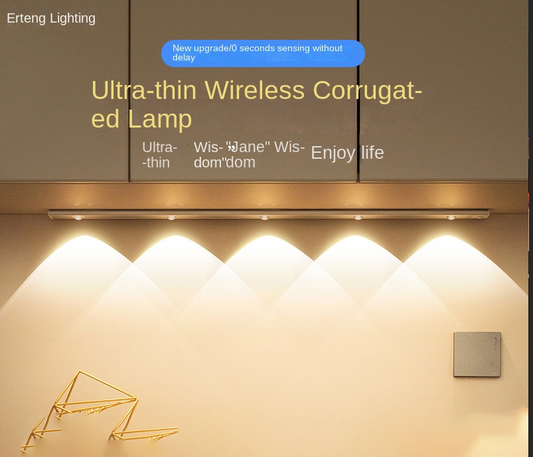 Bande LED intelligente à détection de mouvement – Rechargeable & auto-adhésive