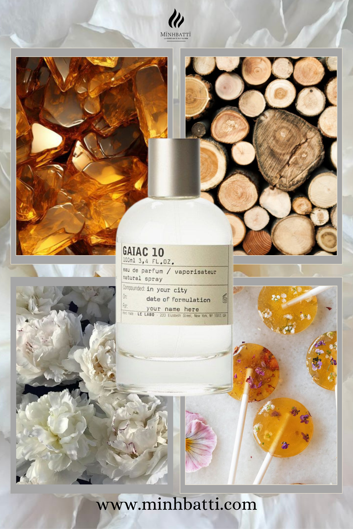 Le Labo No. 10 Gaiac eau de parfum spray MINHBATTI