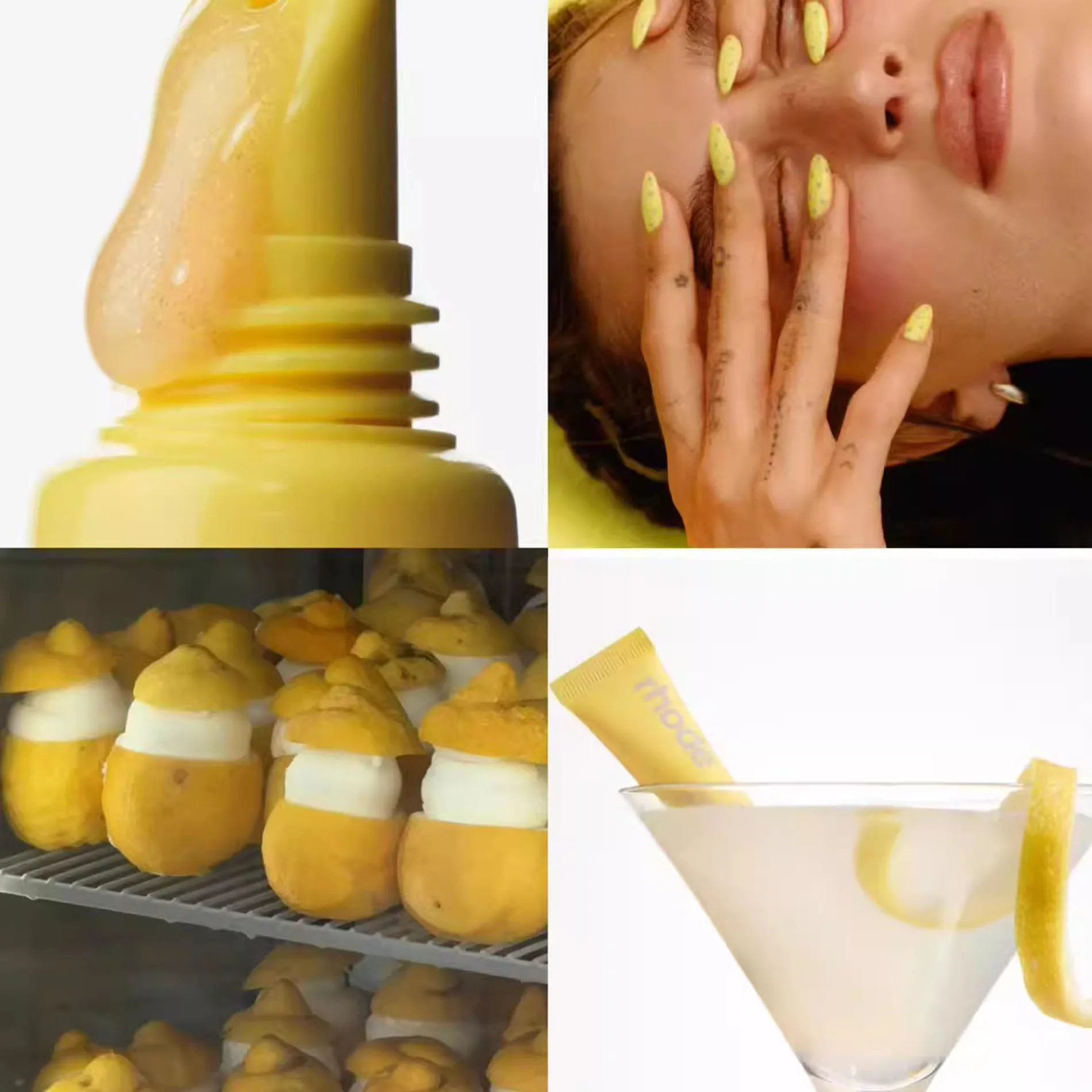 Summer Limited Hot Brand Cosmetics 21-Colors Lip Glaze New Lemontini Skincare Products Hydrating Glow Face Cream Glazing Milk MINHBATTI