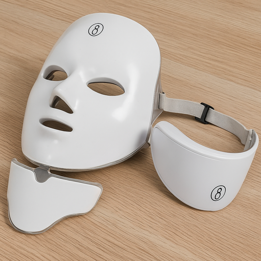 Masque LED Photothérapie 7 Couleurs – Anti-Âge, Anti-Acné & Éclat visage MINHBATTI